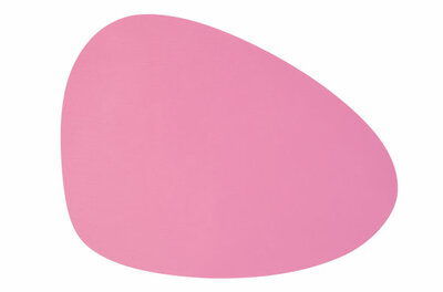Placemat Leder Roze Eivormig Cosy & Trendy