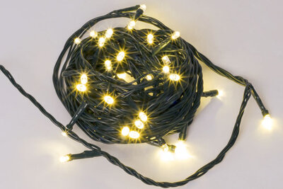 Kerstverlichting 6 meter LED Warm Wit Glimmer Light