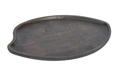 Serveerplateau Hout Antique 21,5 x 14,5 cm