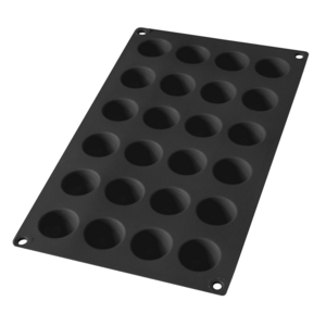 Bakvorm voor 24 Mini Halve Bollen Silicone Lékué