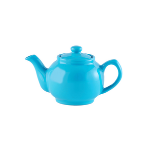 Theepot 0.45L Glanzend 2-Kops Blauw