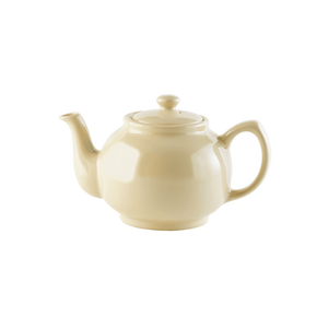 Theepot 0.45L Glanzend 2-Kops Creme