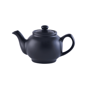 Theepot 0.45L Mat 2-Kops Zwart