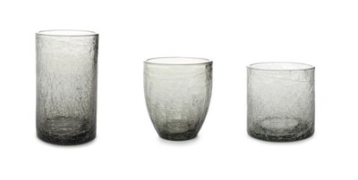 Onderzoek het zuiverheid Nathaniel Ward Glazen set 12-delig Grey Crackle | Handgemaakt glaswerk - Kookwinkel  Kitchen&More