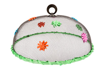 Voedselkap 30 cm deco Flower groen