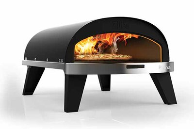 Gas pizzaoven antraciet Piana 40 cm x 67 cm ZiiPa 