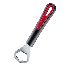 Flesopener Gallant RVS Zwart/Rood