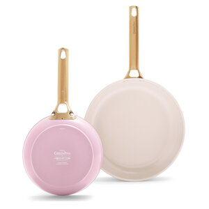 Koekenpannenset 2 delig Greenpan Padova Blush Pink Gold