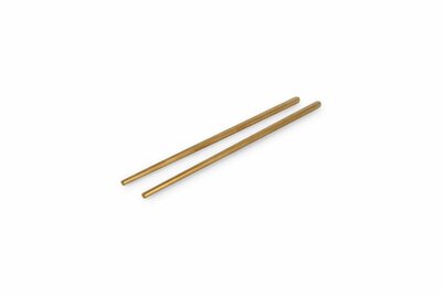 Chopsticks Helix RVS set van 6 Goud