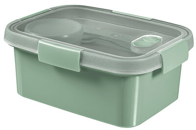 Lunchbox met bestek en bakje Smart to go eco groen 1,2 L Curver 