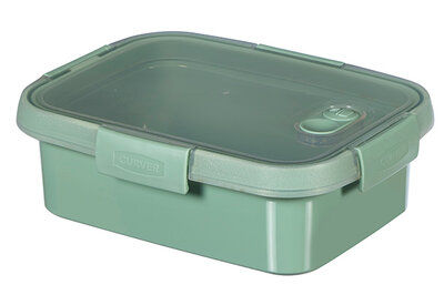Lunchbox met bestek 1 L groen Smart to go eco Curver 