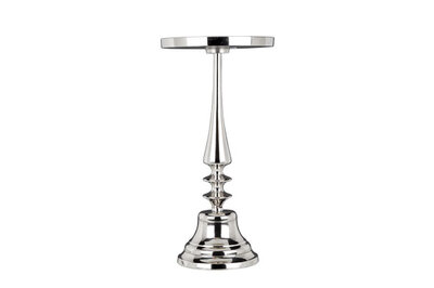 Kaarshouder Zilver 20 x 42 cm Aluminium