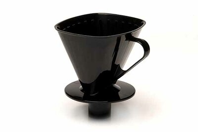 Koffiefilter zwart