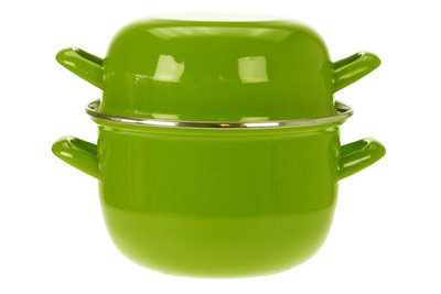 Mosselpan lime groen 1,2 kg Cosy&Trendy