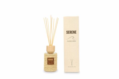 Geurstokjes 220 ml Linnen Vanille
