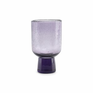 Glas op voet 25 cl Kolon paars