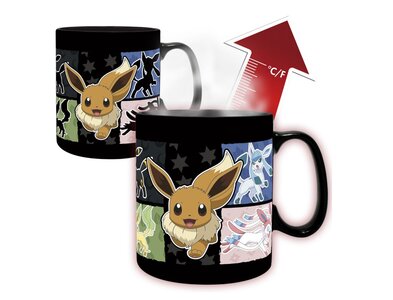 Mok 45 cl XL Pokémon Evee thermisch