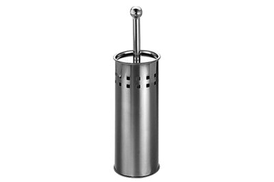Toiletborstel met houder Zilver RVS Artex