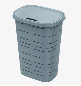Wasmand Blauw 55 Liter M-Home