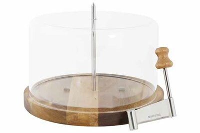 Kaaskruller met stolp 22 cm Aspen
