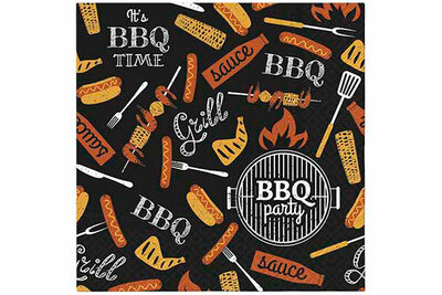 Servetten 33cm BBQ Party set van 20 PAW