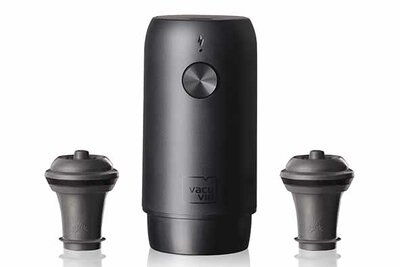 Elektrische wine saver Vacu Vin oplaadbaar