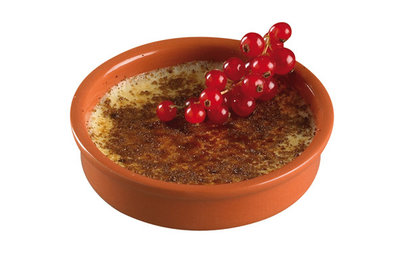 Creme brulee schaaltjes 12 cm set 4 terracotta