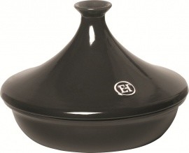 Tajine 32 cm zwart Emile Henry