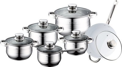 Pannenset RVS 12-delig Royalty Line