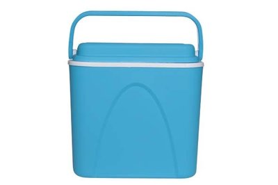 Koelbox blauw 24 liter.