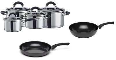 etnisch dek Scheiden Pannenset 11-delig Sola | AANBIEDING keramische pannen kopen - Kookwinkel  Kitchen&More