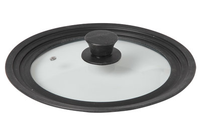 Deksel glas multi diameter voor 22, 24 en 26 cm  