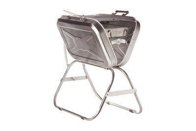 Travel BBQ opvouwbaar 50 cm RVS Cosy&Trendy