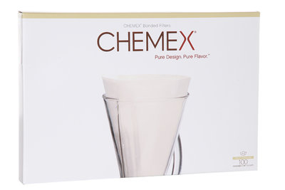 Filters set van 100 halve maan Chemex Classic 