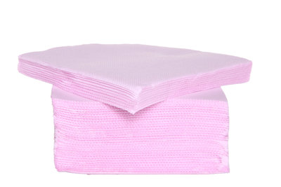 Roze servetten 25 cm x 25 cm 40 stuks Cosy & Trendy