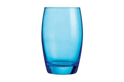 Glas 35 cl Color Studio Salto blauw