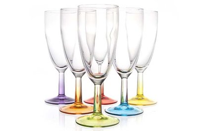 Crazy Colors champagneglas 14cl