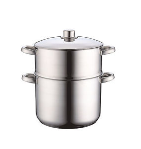 Couscous pan RVS 6 liter