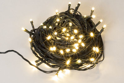 Kerstverlichting 12 meter witte lamp