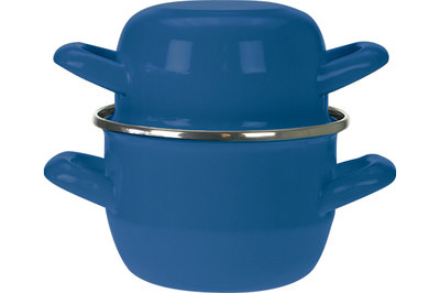 Mini mosselpot blauw 0,5kg - 12 cm