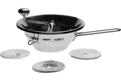 Passe 28 cm roerzeef met 3 schijven RVS | Aanbieding keukengerei online kopen - Kookwinkel Kitchen&More