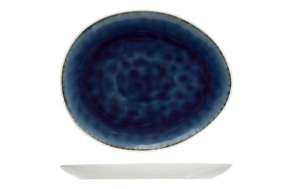 Bord ovaal 27cm Spirit Blue