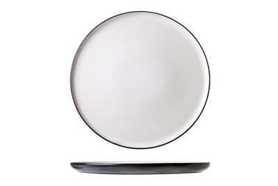 Plat bord 27,5cm Ciel Blanc