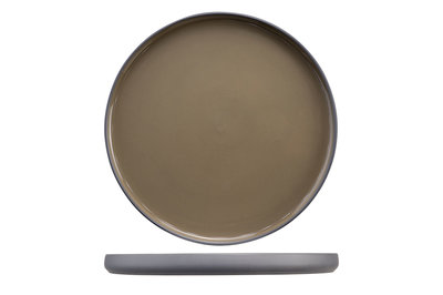 Dessertbord 21cm Iowa Taupe