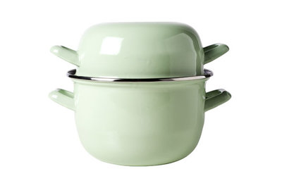 Mosselpan mint groen 1,2 kg - 18 cm