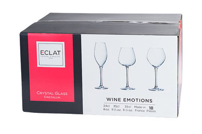 Glazen set 18-delig Wine Emotions Cristal 