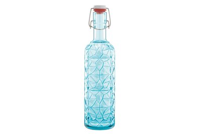 Idool Benadering thee Fles 1 liter capsule Oriente aqua blauw | Voorraad flessen - Kookwinkel  Kitchen&More